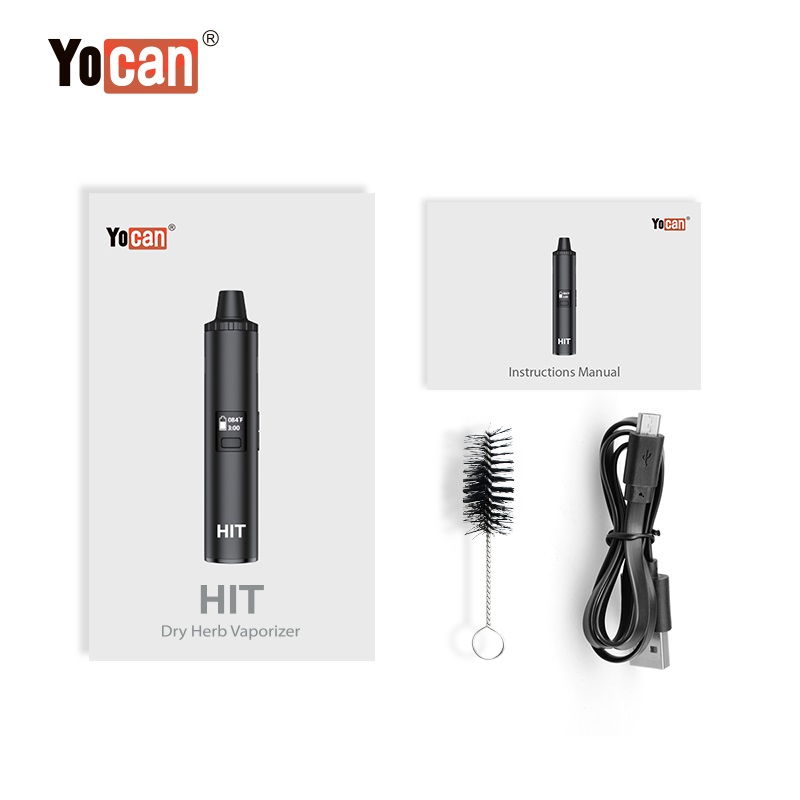 Dry Herb Vaping Accessories - Original Yocan Hit Dry Herb Vaporizer