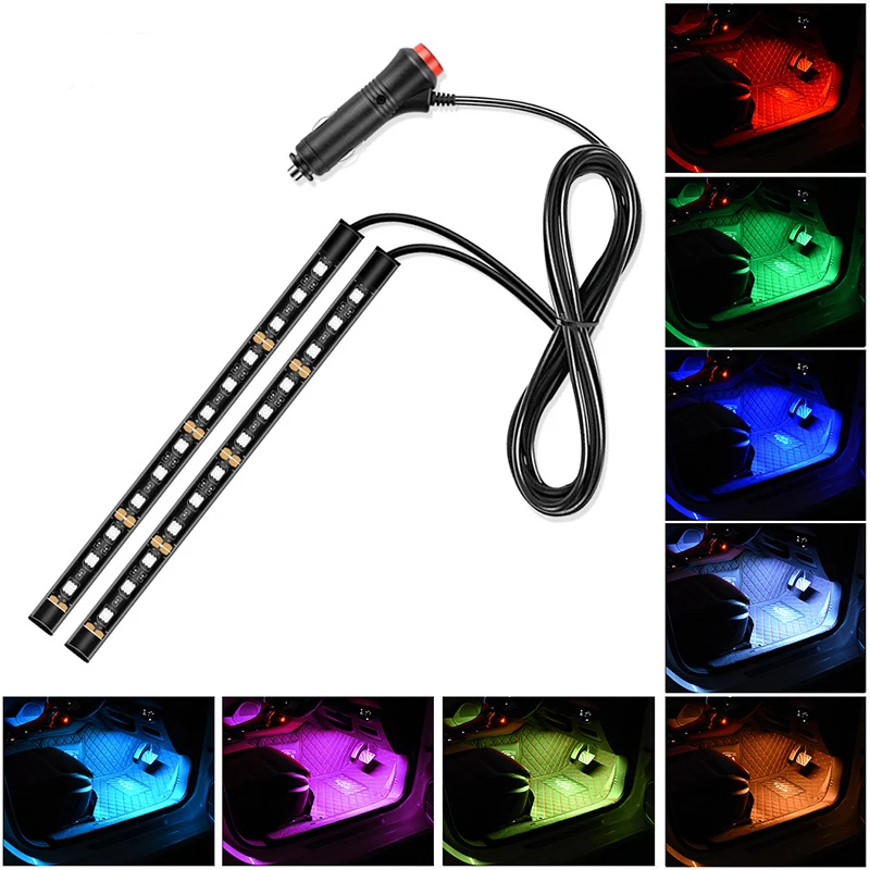 12LED Strip Lamp USB Car Cigar - Vape Decoration ulasan dan harga