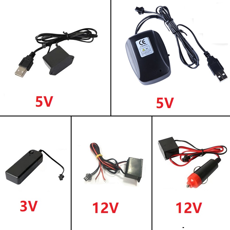 DC 12V EL Line USB Cigarette L - Vape Decoration ulasan dan harga
