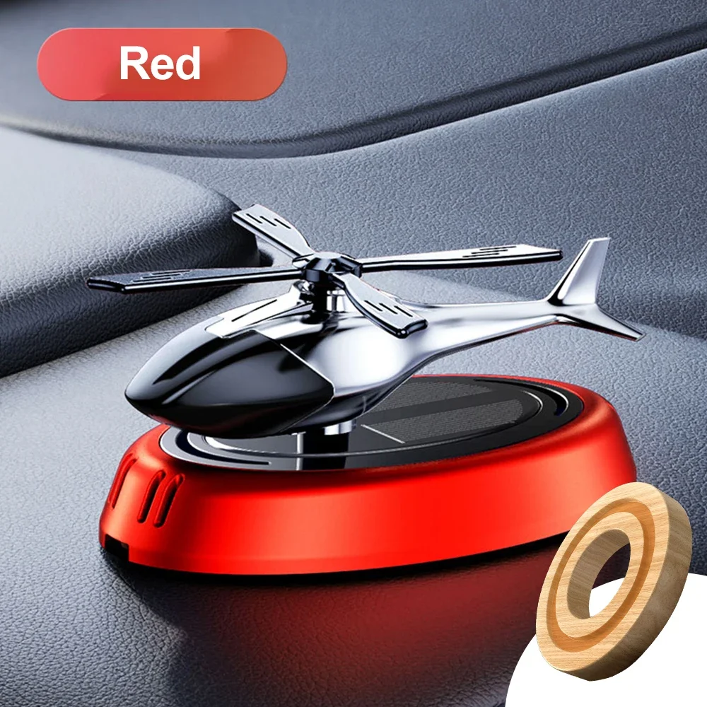 Car Air Solar Helicopter Decor - Vape Decoration ulasan dan harga