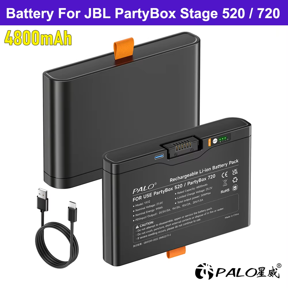 PALO 21.6V Replacement Battery - Jbl Speaker Go 4 ulasan dan harga