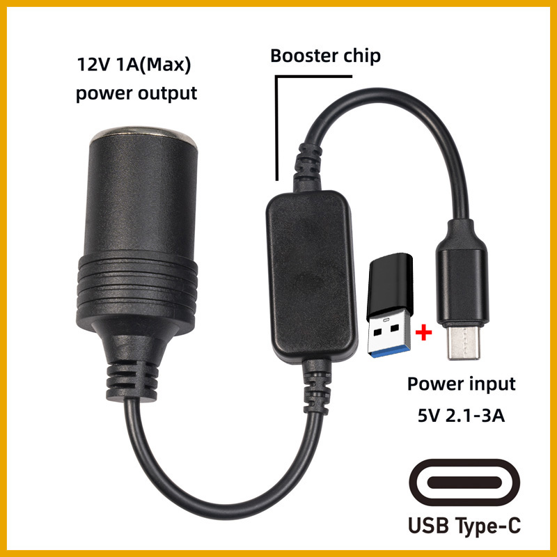 NEW 5V 2A USB To 12V Cigarette - Accessories Experts Vape ulasan dan harga
